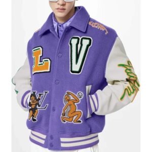 Purple Varsity Jacket