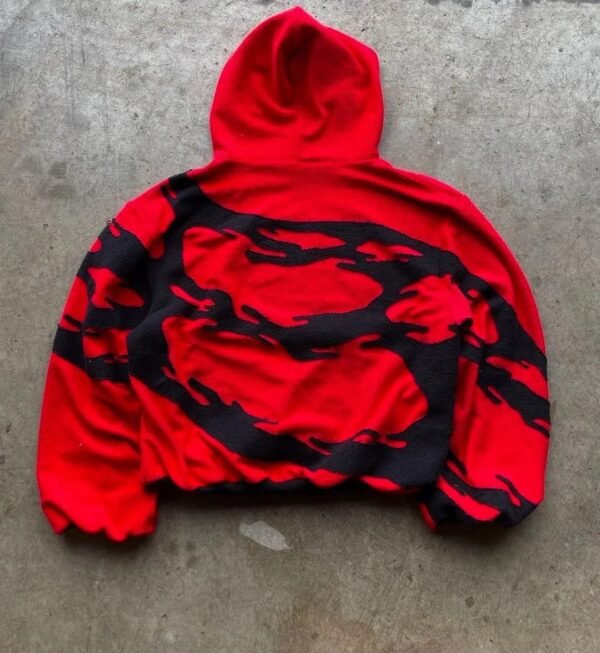 Red Graphic Hoodie